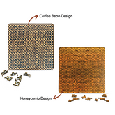 Honey Comb and Coffee Bean Fractal Puzzle Set of 2 I Value Pack Combo
